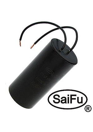 CBB60 70UF 450V WIRE (SAIFU), �������� ����������� SAIFU CBB60, 70 ���, 450 �, � ��������