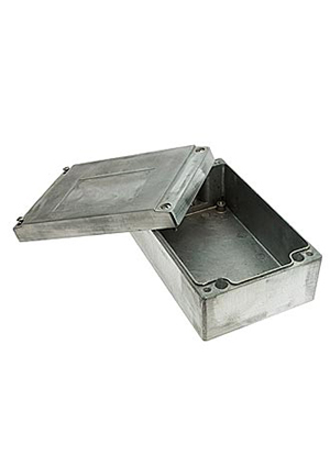 Z116 (160x100x65), Корпус для РЭА алюминиевый влагозащищенный ZTM-ELECTRO Z116, IP66, 160x100x65 мм