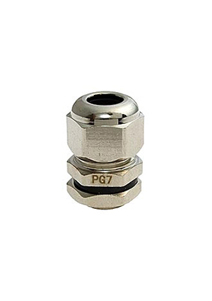 PBA07-08, Кабельный ввод ZTM-ELECTRO PBA07-08, никелированная латунь