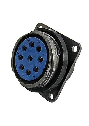 FQ30-9pin ZK, Разъём быстроразъёмный RUICHI FQ30-9pin ZK, 9-ти контактный