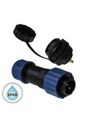 SZC16 2P-M-FB, Разъём герметичный SZC16 2P-M-FB, 2 контакта