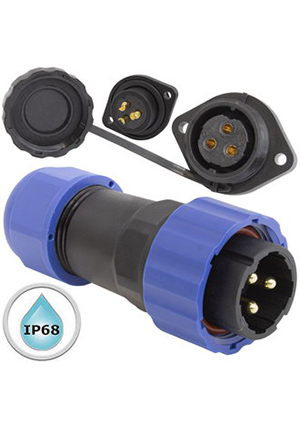 SZC21 3P-M-FE, Разъём герметичный SZC21 3P-M-FE, 3 контакта