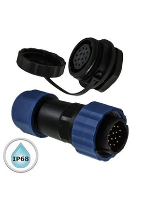 SZC21 14P-M-FB, Разъём герметичный SZC21 14P-M-FB, 14 контактов