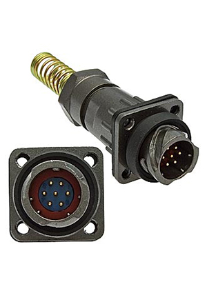 FQ14-7pin ZPJ-8, Разъём быстроразъёмный RUICHI FQ14-7pin ZPJ-8, 7-ми контактный