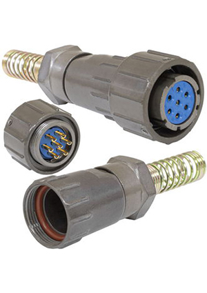 FQ18-7pin TK-8, Разъём быстроразъёмный RUICHI FQ18-7pin TK-8, 7-ми контактный