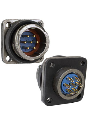 FQ18-7pin ZJ, Разъём быстроразъёмный RUICHI FQ18-7pin ZJ, 7-ми контактный
