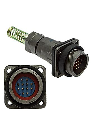 FQ18-12pin ZPJ-8, Разъём быстроразъёмный RUICHI FQ18-12pin ZPJ-8, 12-ти контактный