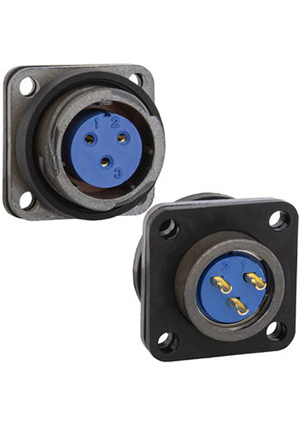 FQ18-3pin ZK, Разъём быстроразъёмный FQ18-3pin ZK, 3-х контактный