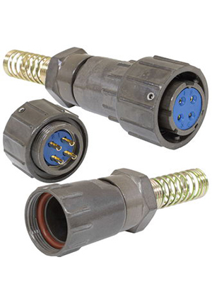 FQ18-4pin TK-8, Разъём быстроразъёмный RUICHI FQ18-4pin TK-8, 4-х контактный