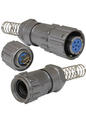 FQ14-6pin TK-8, Разъём быстроразъёмный RUICHI FQ14-6pin TK-8, 6-ти контактный