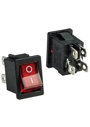 KCD1-201N-4-C3 R/4P on-off, ��������� ������������� RUICHI KCD1-201N-4-C3 R/4P, ON-OFF