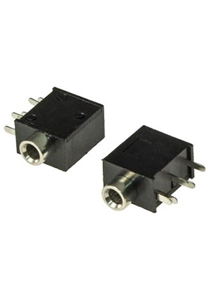 TKX3-3.5-11 PCB jack, Разъём аудио RUICHI TKX3-3.5-11 PCB jack, гнездо на плату