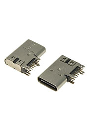 USB3.1 TYPE-C 14PF-033, Разъём USB RUICHI USB3.1 TYPE-C 14PF-033, 14 контактов
