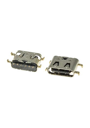 USB3.1 TYPE-C 12PF-075, Разъём USB RUICHI USB3.1 TYPE-C 12PF-075, 12 контактов