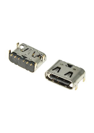 USB3.1 TYPE-C 06PF-073, Разъём USB RUICHI USB3.1 TYPE-C 06PF-073, 6 контактов