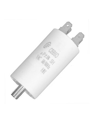 CBB60 10uF 450V SCREW (SAIFU), �������� ����������� SAIFU CBB60, 10 ���, 450 �, � �������� ���������