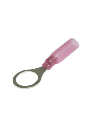 RV1.25-10 HST Red,    RUICHI RV1.25-10 HST, 19 , 22-18 AWG, 