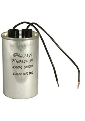 CBB65 30uF 450V WIRE (SAIFU), �������� ����������� SAIFU CBB65, 30 ���, 450 �, � ��������