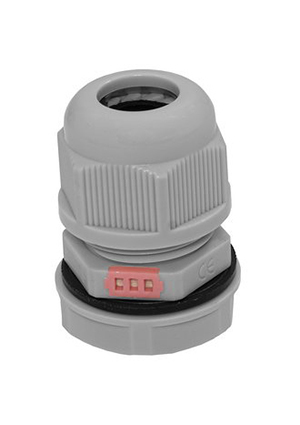 MG20 (6-12) vent grey, Кабельный ввод с вентиляцией RUICHI MG20, 6-12 мм, серый