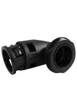 QA-M32-32, Быстрый соединитель для гофрированной трубы RUICHI QA-M32-32, IP54, угловой