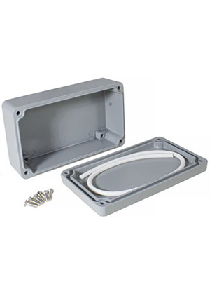 Z0124, Корпус для РЭА алюминиевый влагозащищенный ZTM-ELECTRO Z0124, IP67, 40х23х21 мм