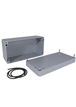 Z11A-55 (200x100x80), Корпус для РЭА алюминиевый влагозащищенный ZTM-ELECTRO Z11A-55, IP67, 200x100x