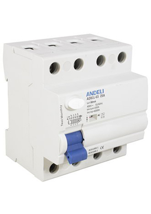 ADB1L-63 4P 25A 30mA ��� AC 6kA