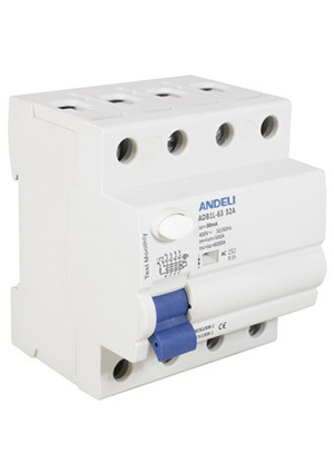 ADB1L-63 4P 32A 30mA ��� AC 6kA