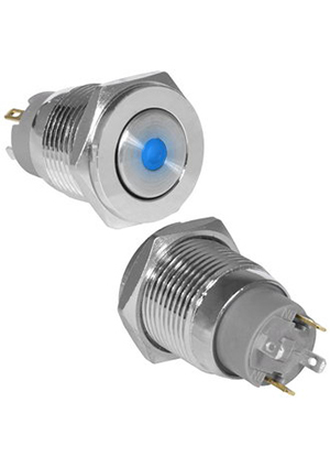 GQ16PF-10ZD/J/B/N off-on, Кнопка антивандальная RUICHI GQ16PF-10ZD/J/B/N, OFF-ON, рабочая температур