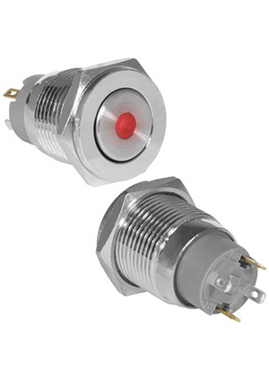 GQ16PF-10ZD/J/R/N off-on, Кнопка антивандальная RUICHI GQ16PF-10ZD/J/R/N, OFF-ON, рабочая температур