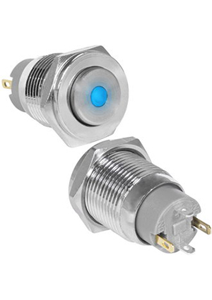 GQ16PH-10ZD/J/B/N off-on, Кнопка антивандальная RUICHI GQ16PH-10ZD/J/B/N, OFF-ON, рабочая температур