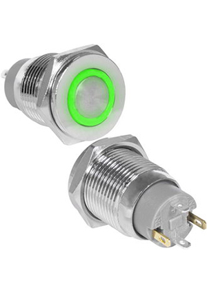 GQ16PF-10ZE/J/G/N off-on, Кнопка антивандальная RUICHI GQ16PF-10ZE/J/G/N, OFF-ON, рабочая температур
