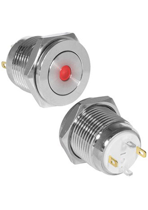 GQ16PF-10D/J/R/N off-(on), Кнопка антивандальная RUICHI GQ16PF-10D/J/R/N, OFF-(ON), рабочая температ