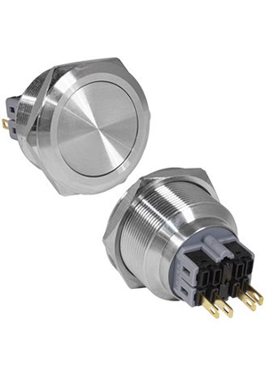 GQ28-11Z/N on-off+off-on, Кнопка антивандальная RUICHI GQ28-11Z/N, ON-OFF+OFF-ON, рабочая температур