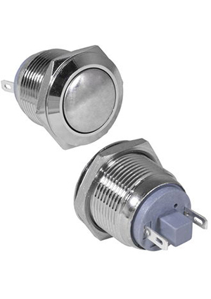 GQ19B-10/J/N off-(on), Кнопка антивандальная RUICHI GQ19B-10/J/N, OFF-(ON), рабочая температура -25
