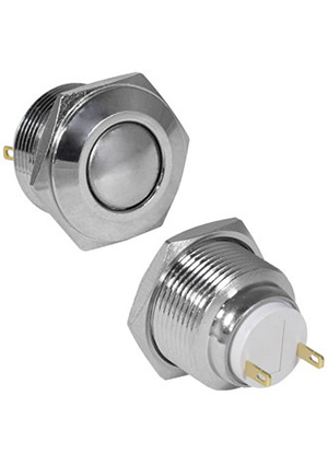 GQ19SB-10Z/J/N off-on, Кнопка антивандальная RUICHI GQ19SB-10Z/J/N, OFF-ON, рабочая температура -25