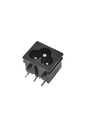 AC-039, ������ ������� IEC-60320 (C6) RUICHI AC-039, 3 ��������, 2.5 �, 250 �, -25 +70  C, ������