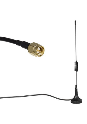 RANT GSM-06 SMA-M 3m, Антенна GSM RUICHI RANT GSM-06, разъём SMA-M, длина кабеля 3 м