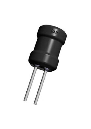 PK0810-100MB, Выводная неэкранированная радиальная катушка индуктивности SXN PK0810-100MB, диаметр 9