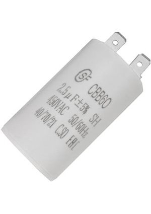 CBB60 2.5uF 450V (SAIFU), CBB60 2.5uF 450V SAIFU �������� ����������� 2.5 ���, 450 �, 2 ������
