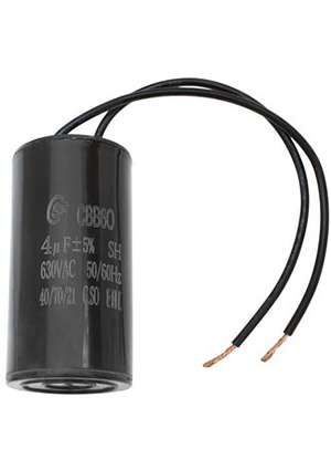 CBB60 4uF 630V WIRE (SAIFU), CBB60 4uF 630V WIRE SAIFU �������� ����������� 4 ���, 630 �, ������