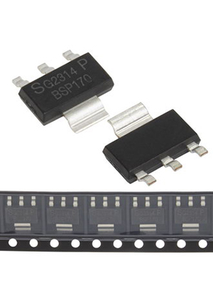 BSP170P, BSP170P JSMSEMI ������� ���������� (MOSFET), P-�����, -60 �, -3 �, 15 ���, SOT-223