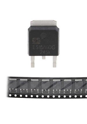 ES15N10G, ES15N10G Elecsuper ������� ���������� (MOSFET), N-�����, 100 �, 12 �, 85 ���, TO-252 (DPAK