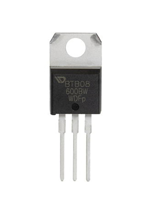 BTB08-600BW, BTB08-600BW Weida симистор (триак), 600 В, 8 А, TO-220AB