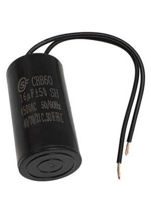 CBB60 16uF 450V WIRE (SAIFU), �������� ����������� SAIFU CBB60, 16 ���, 450 �, � ��������