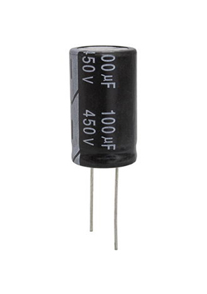 100 UF 450V 105*C 18*30 (JWCO), KM101M2WBKJ1830VBK JWCO Конденсатор электролитический радиальный, 10