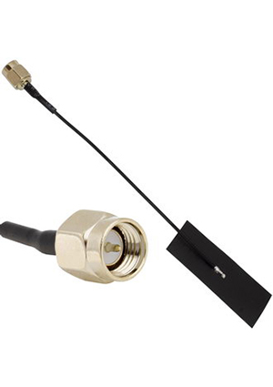 FPC P182202 433MHZ SMA-Male 10cm, Малогабаритная внутренняя гибкая антенна для радио RUICHI FPC P182