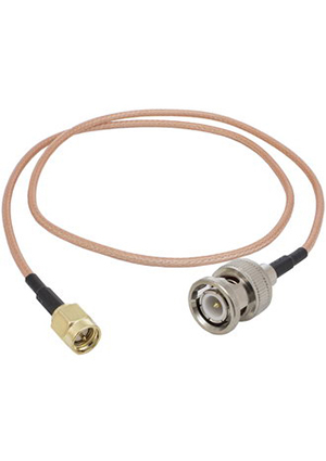 BNC-P/SMA-P RG316 50cm, ���������� �������� (�����-�����) RUICHI BNC-P/SMA-P, �� 6 ���, 50 ��, 0.15