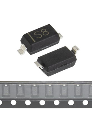 BAT43W, BAT43W AM ���� ������ 25 �, 0.2 �, SOD-123