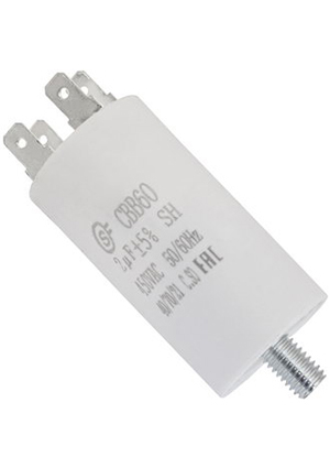 CBB60 2uF 450V SCREW (SAIFU), CBB60 2uF 450V SCREW SAIFU �������� ����������� 2 ���, 450 �, 2 ������